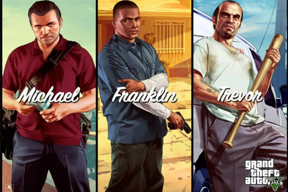 شخصیت های بازی تفنگی gta v